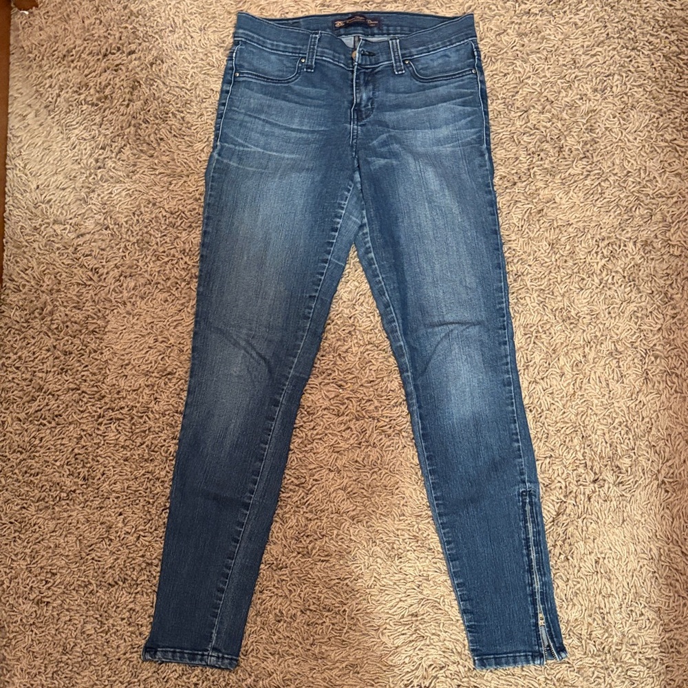Classic Blue Skinny Jeans for Women